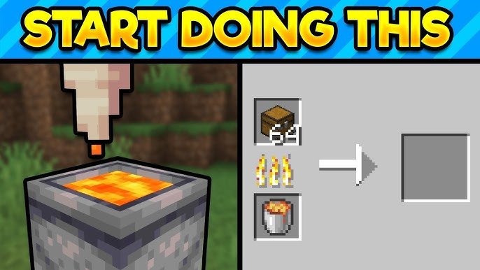 how to make glass in minecraft