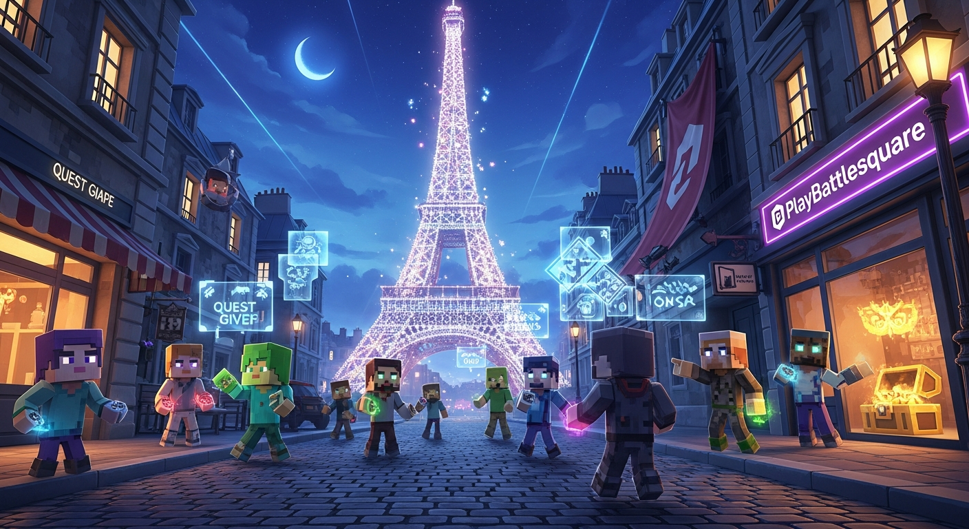 PlayBattlesquare Exploring Paris After Dark