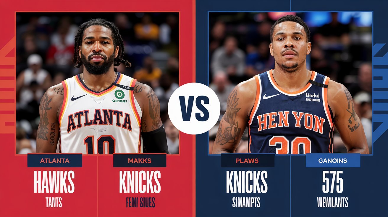 Atlanta Hawks vs Knicks Match Player Stats