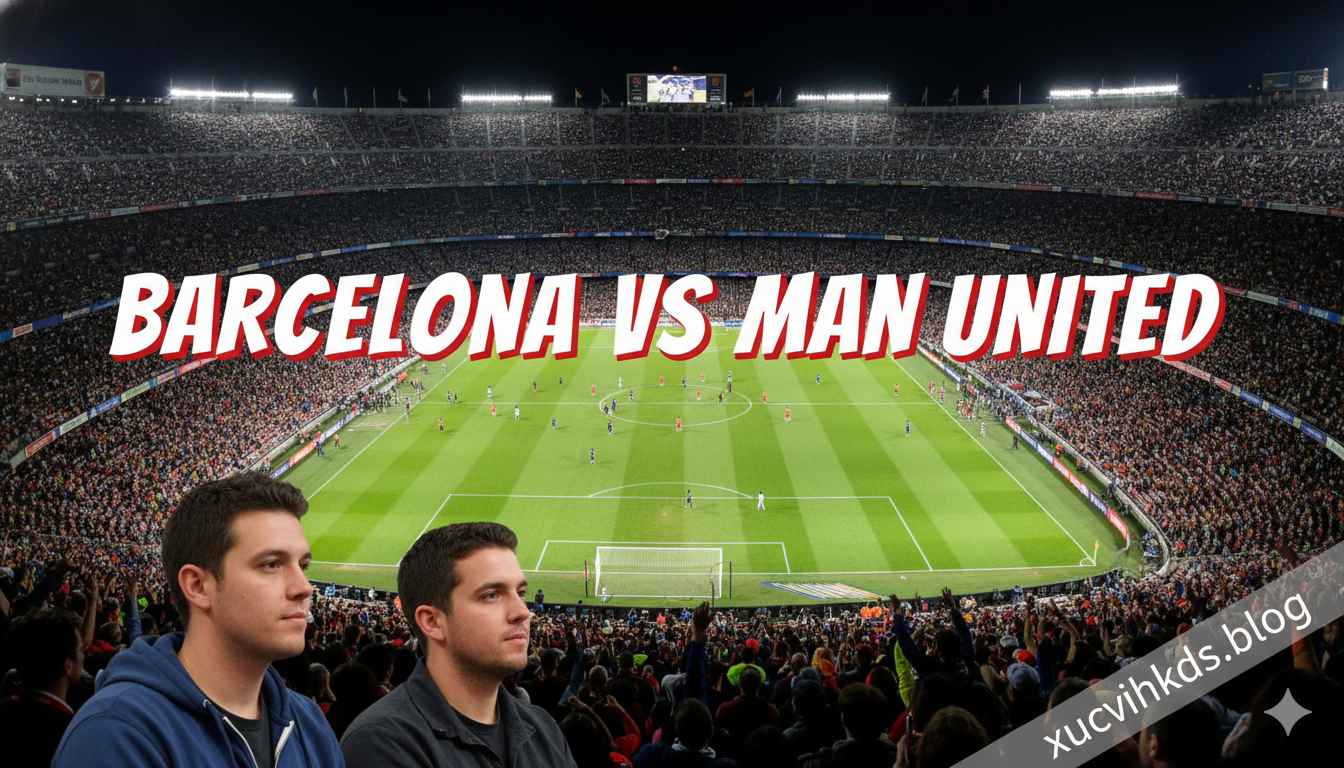 barcelona vs man united