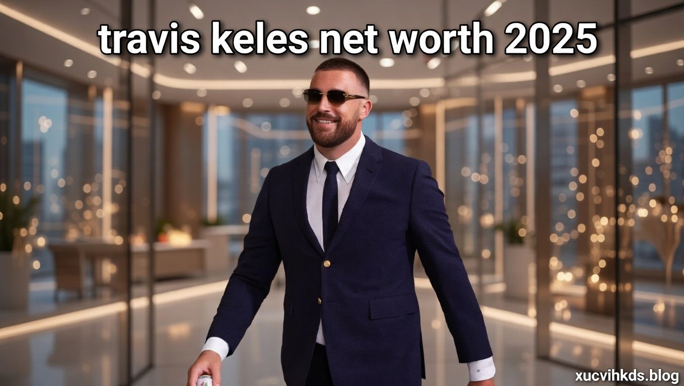 travis kelce net worth 2025